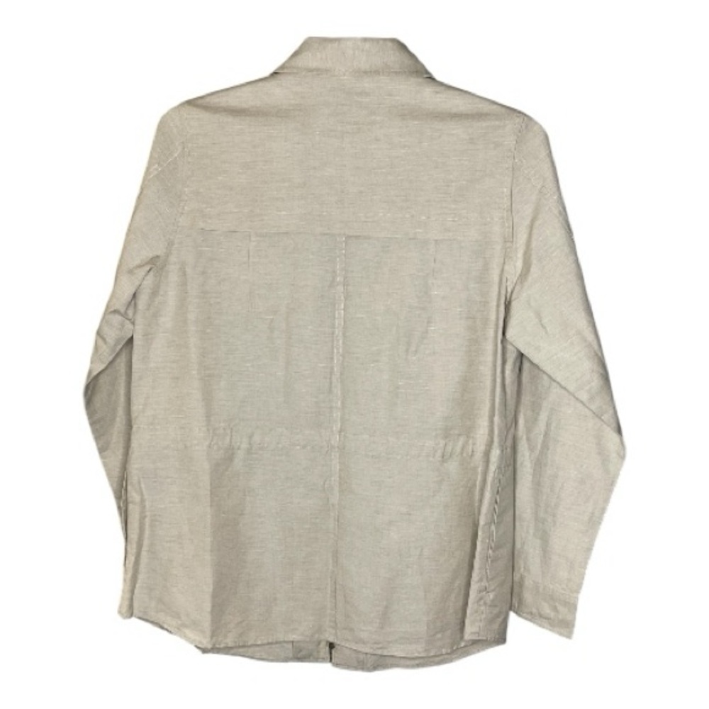 Pendleton Beige Linen Zip-Up Jacket - Picture 2 of 5